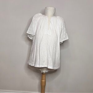 LOFT Light Gray Blouse